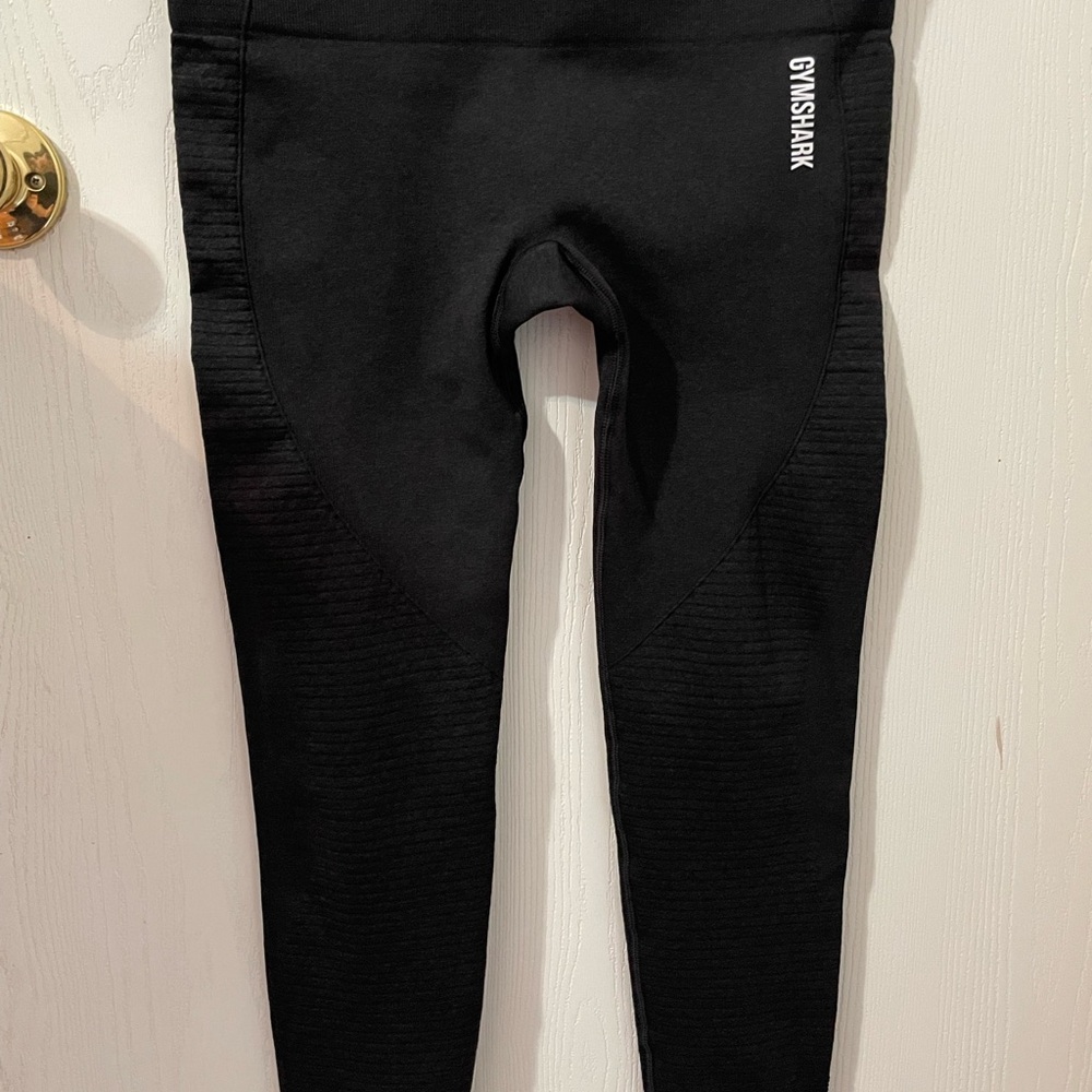 Gymshark Black Leggings Slim Fit